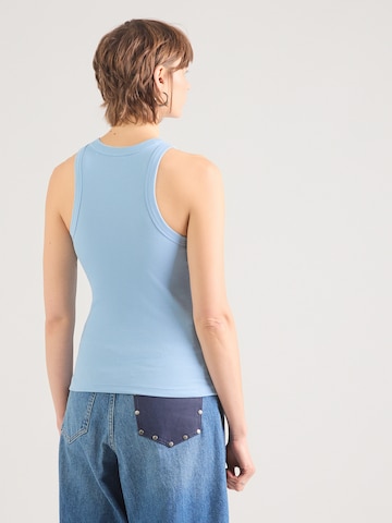 HUGO Топ 'Easy' в синьо