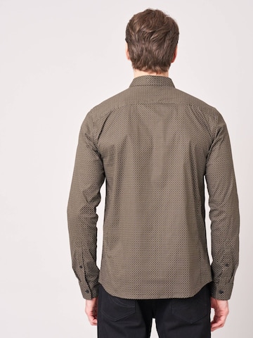 Deeluxe Regular fit Overhemd in Bruin