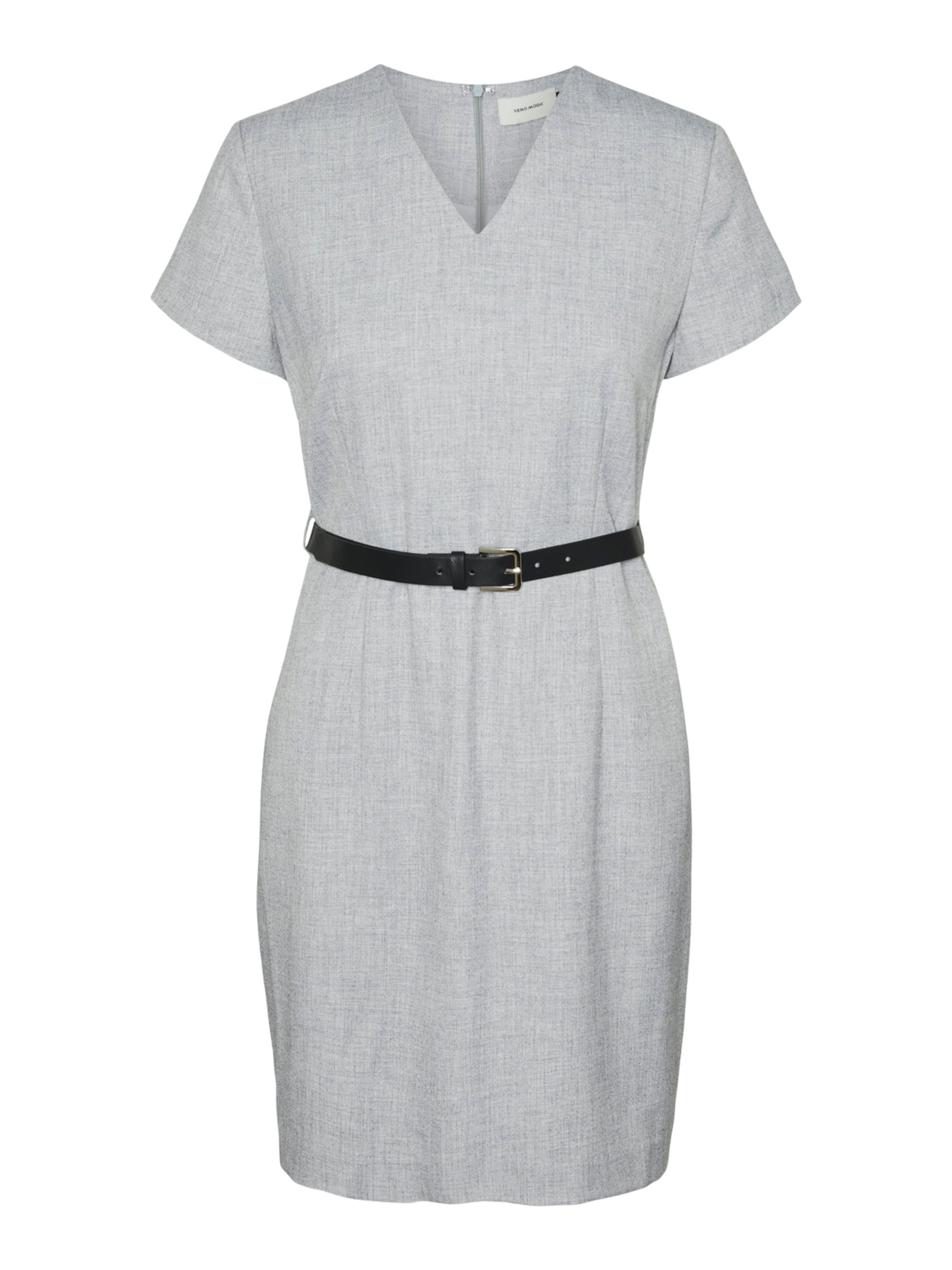 Robe fourreau &#x27;YOLANDA&#x27; VERO MODA en gris : devant