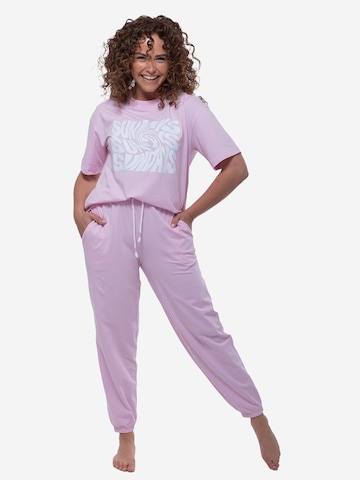 Mey Pyjama 'Solid Love' in Pink