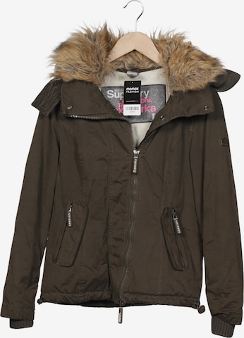 Superdry Jacke S in Grün: Vorderseite