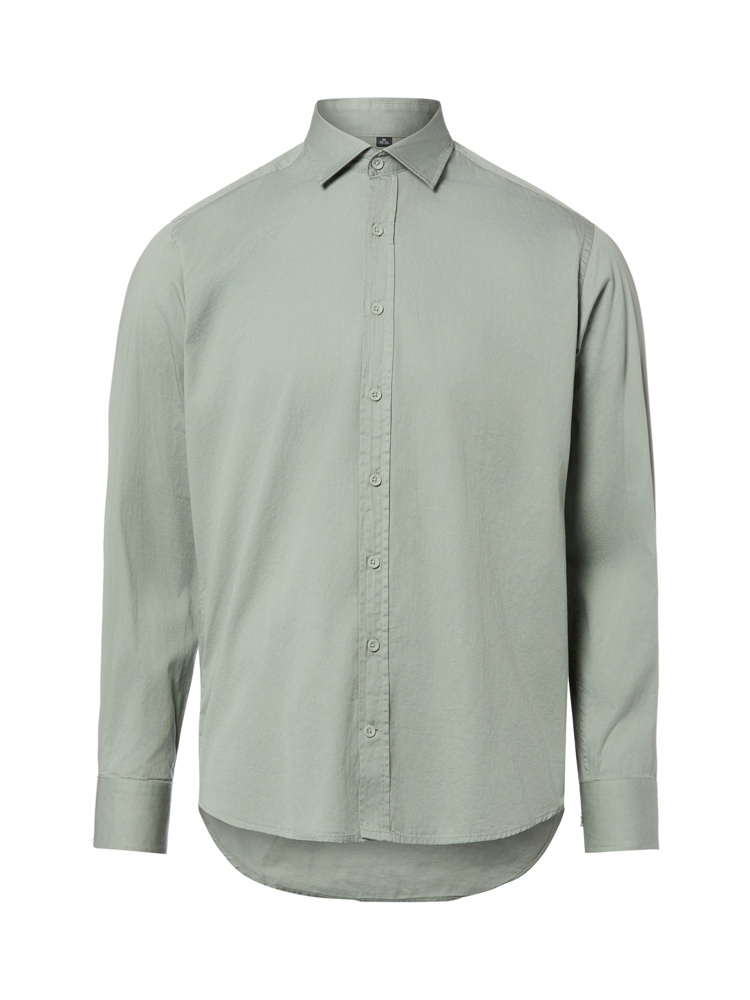 Nils Sundström Button Up Shirt in Green: front
