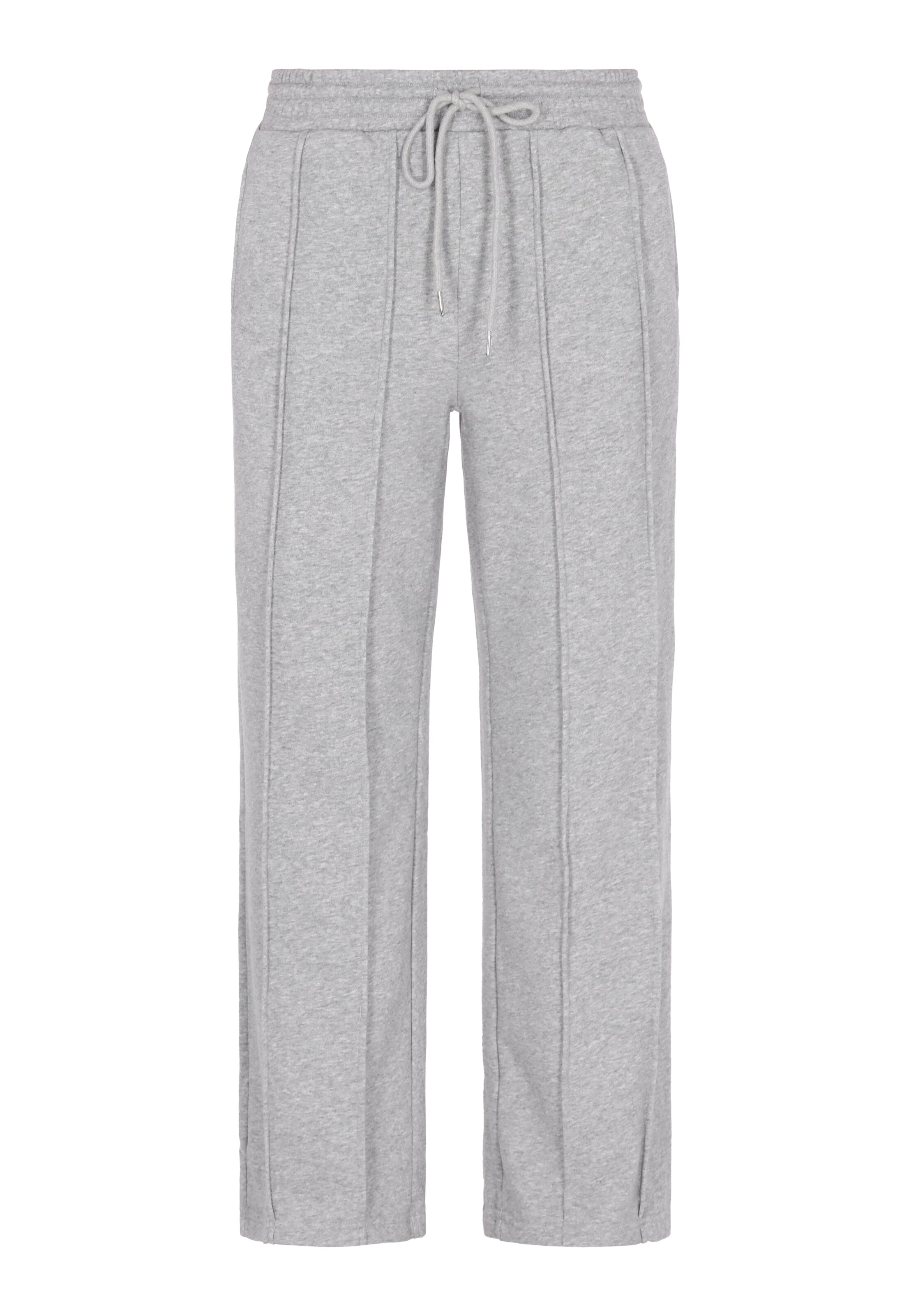 myMo ATHLSR Zvonové kalhoty Kalhoty – šedá: přední strana