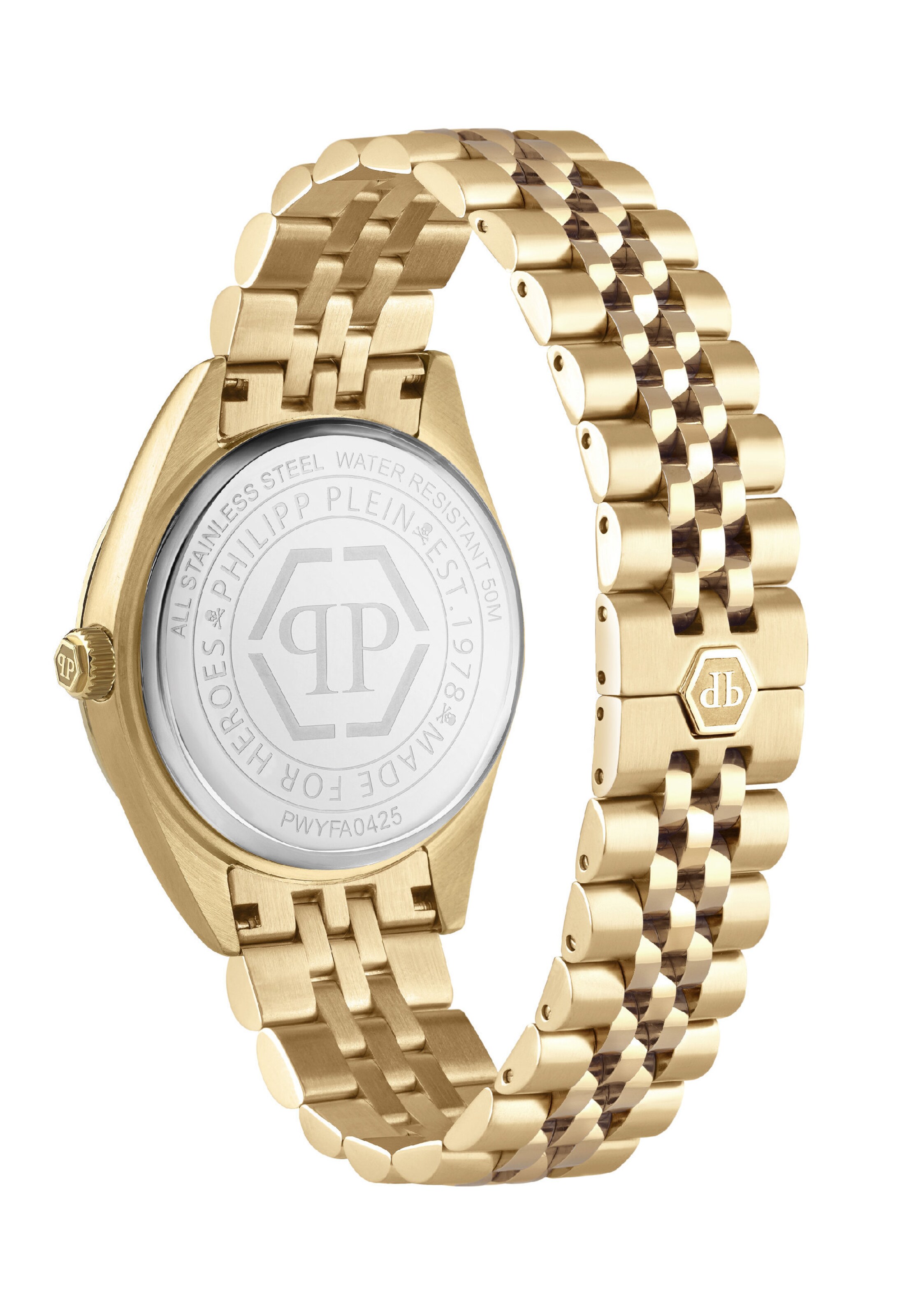 Philipp Plein Watches Analog watch 'Date Superlative' in Gold