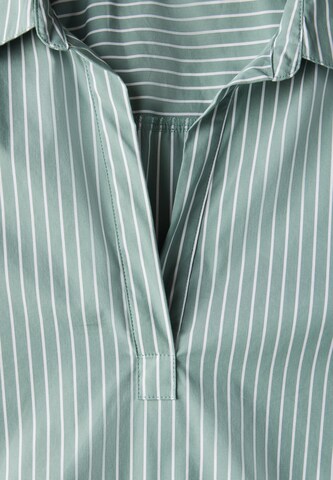 STREET ONE Lange Business-Bluse in Grün