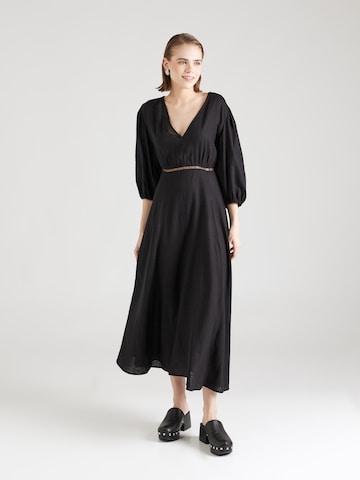 Lindex Φόρεμα 'Nilla' σε μαύρο: μπροστά