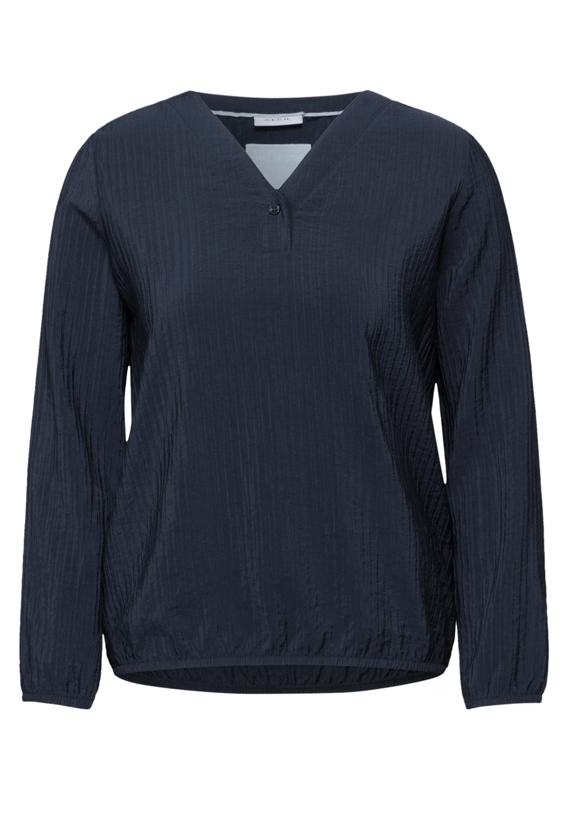 CECIL Strukturtunika in Blau: Vorderseite