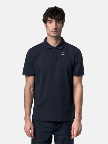 K-Way - Camiseta 'DECOVRIR TRAVEL' en azul: frente