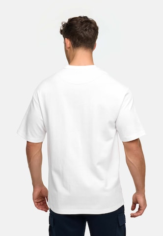 T-Shirt 'Wiwa' INDICODE JEANS en blanc