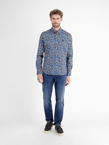 Coupe regular Chemise LERROS en bleu