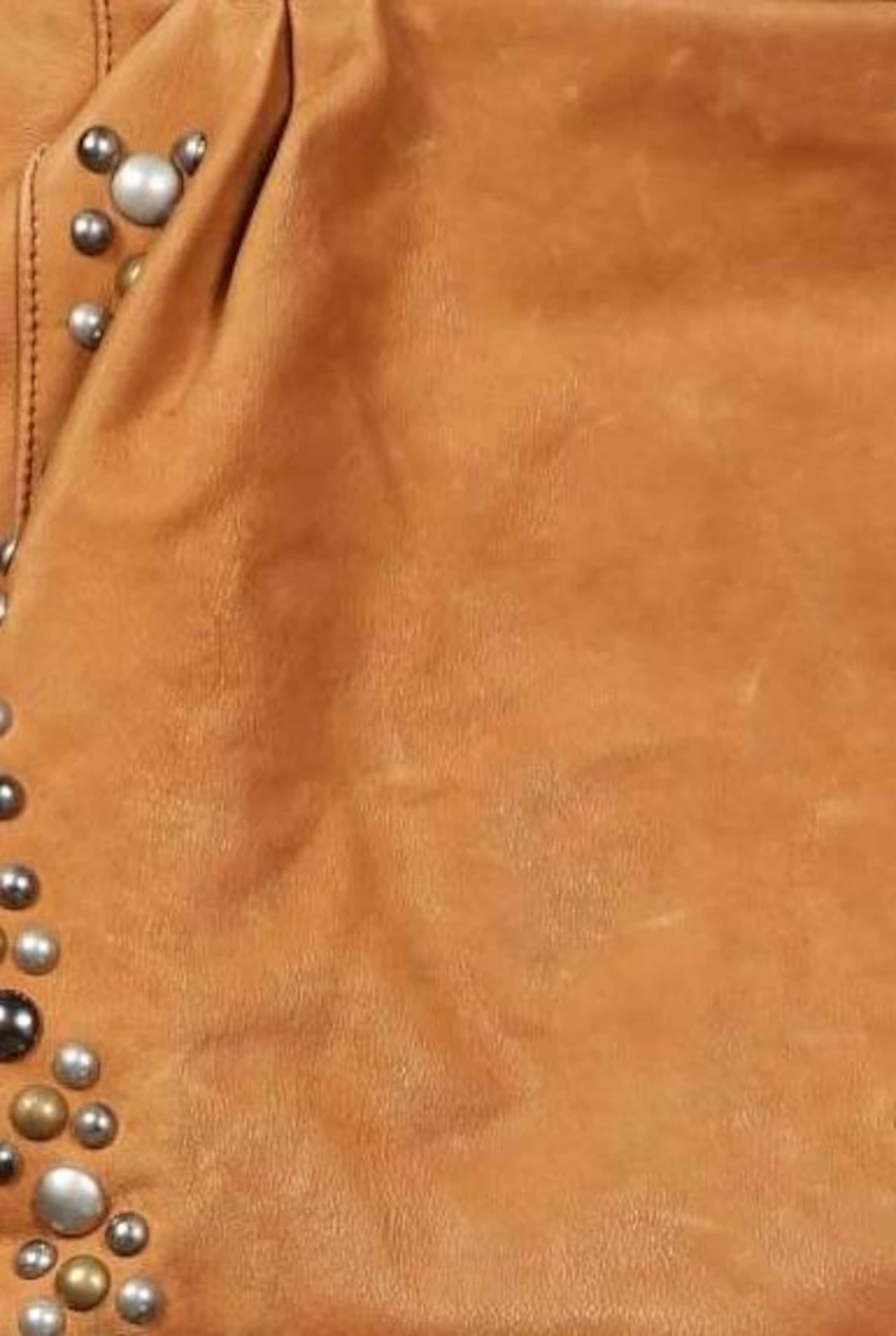 ABRO Handtasche gross Leder One Size in Braun