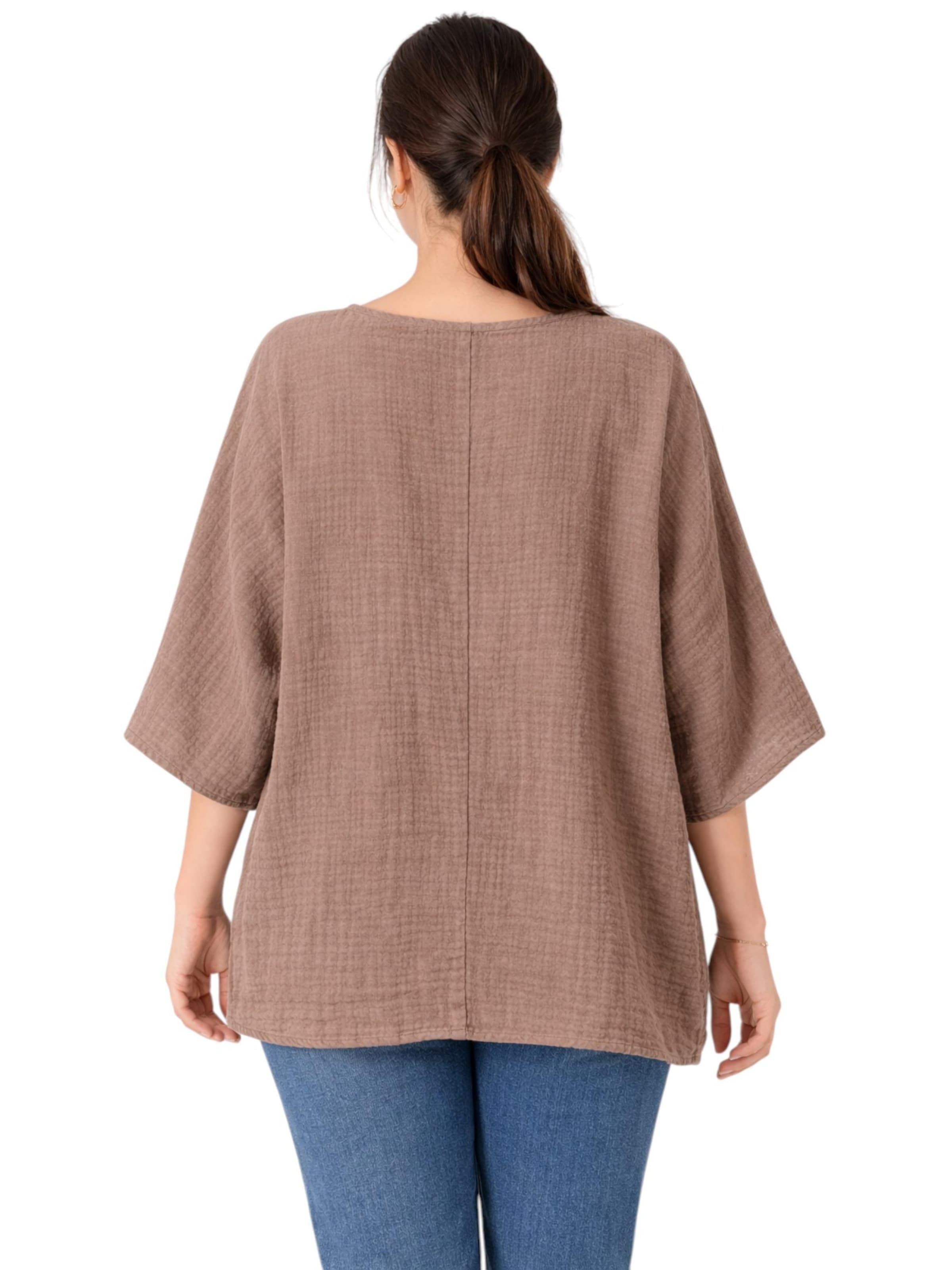 Chemisier 'MUSALI' WENOR en beige