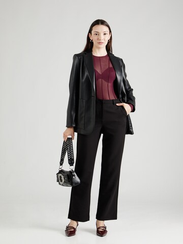 VERO MODA Обычный Штаны 'Clair' в Черный