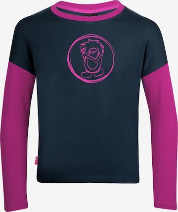 TROLLKIDS Performance Shirt in Blue: front