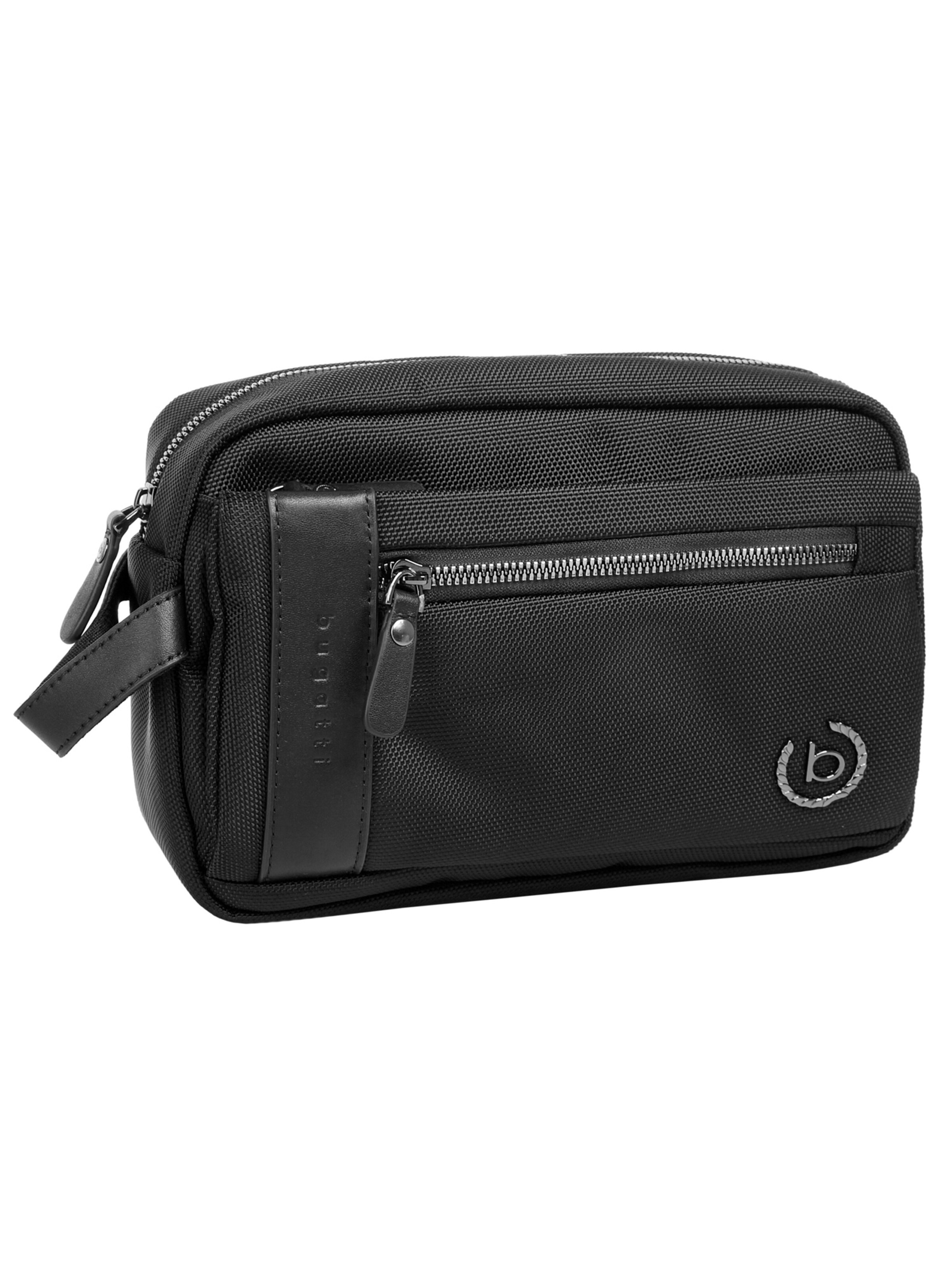 Trousses de toilette 'NERO' bugatti en noir