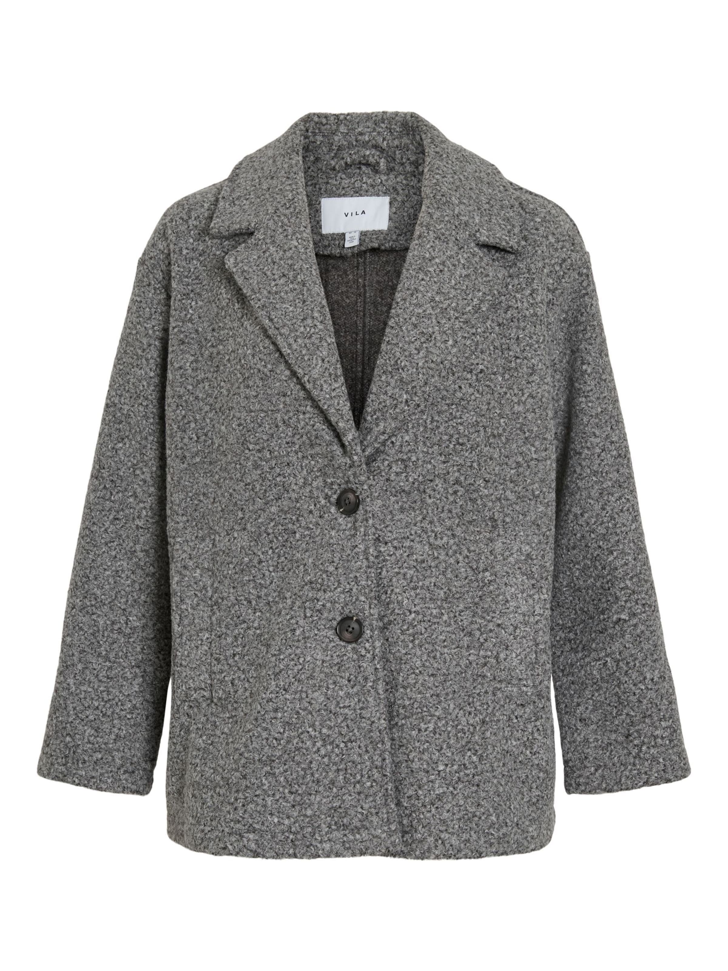 VILA Overgangsjakke i grå, Produktvisning