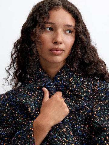juoda Desigual Demisezoninis paltas