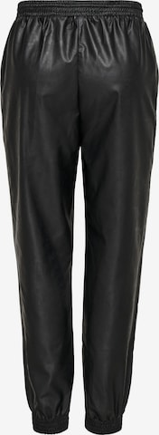 ONLY - Tapered Pantalón 'Mady' en negro