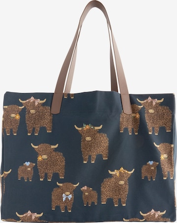 Sac de plage Next en bleu : devant