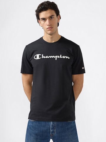 Champion Authentic Athletic Apparel Koszulka w kolorze czarny: przód
