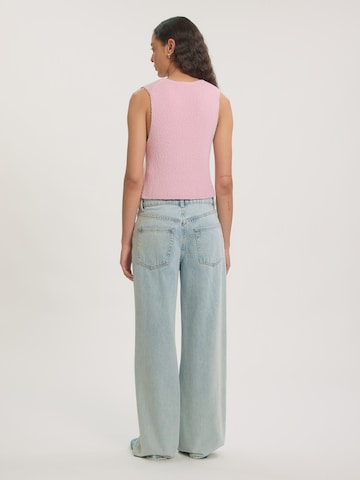 Gilet 'Rike' EDITED en rose