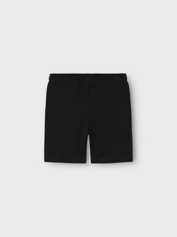 NAME IT Regular Trousers 'HAVNE' in Black