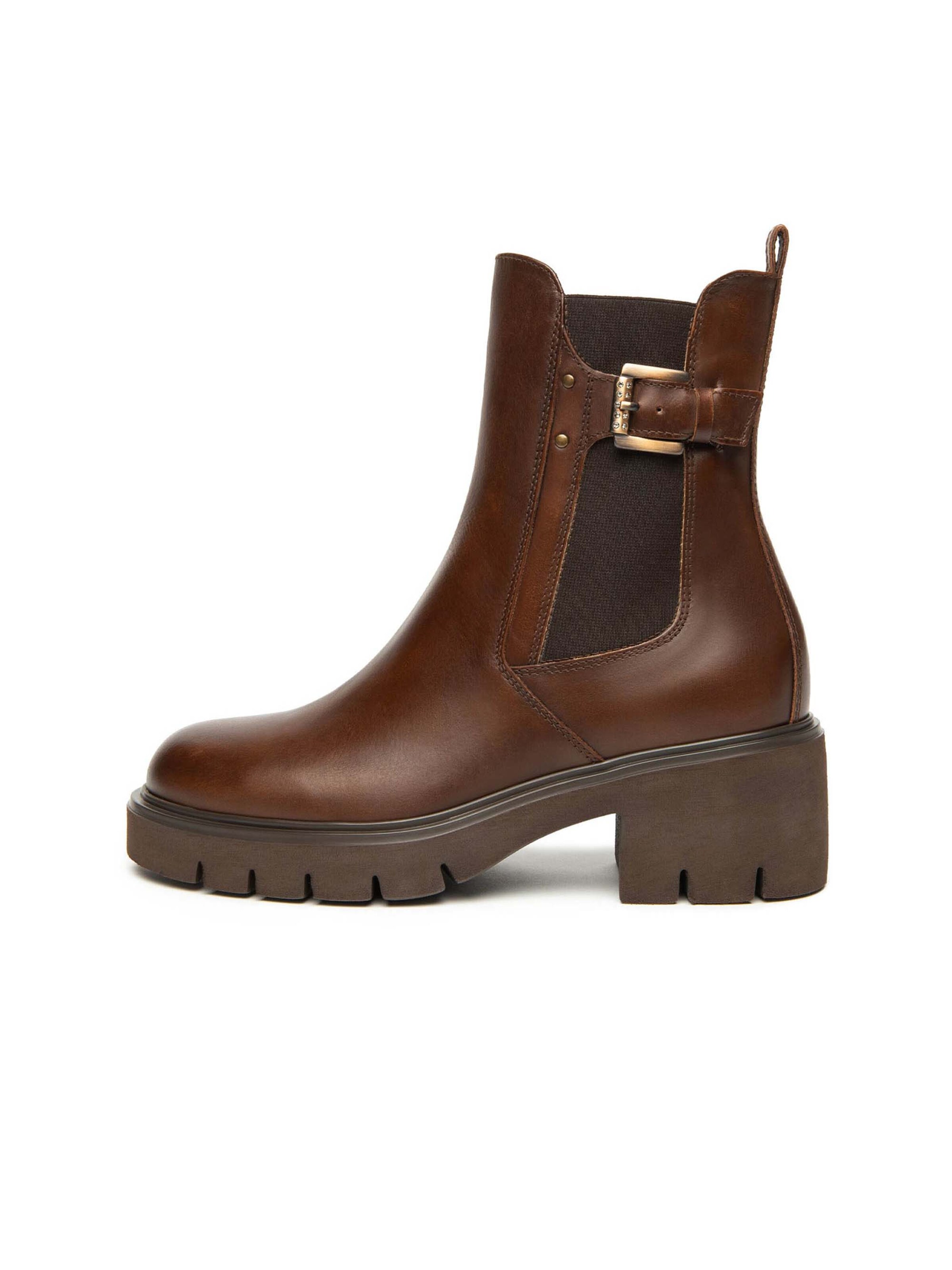 Nero Giardini Laarzen 'Urbana' in Bruin: voorkant