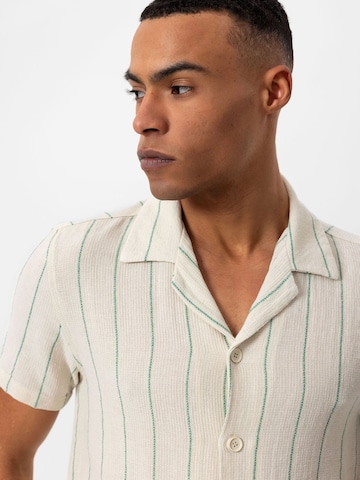 Antioch Regular fit Button Up Shirt in Beige