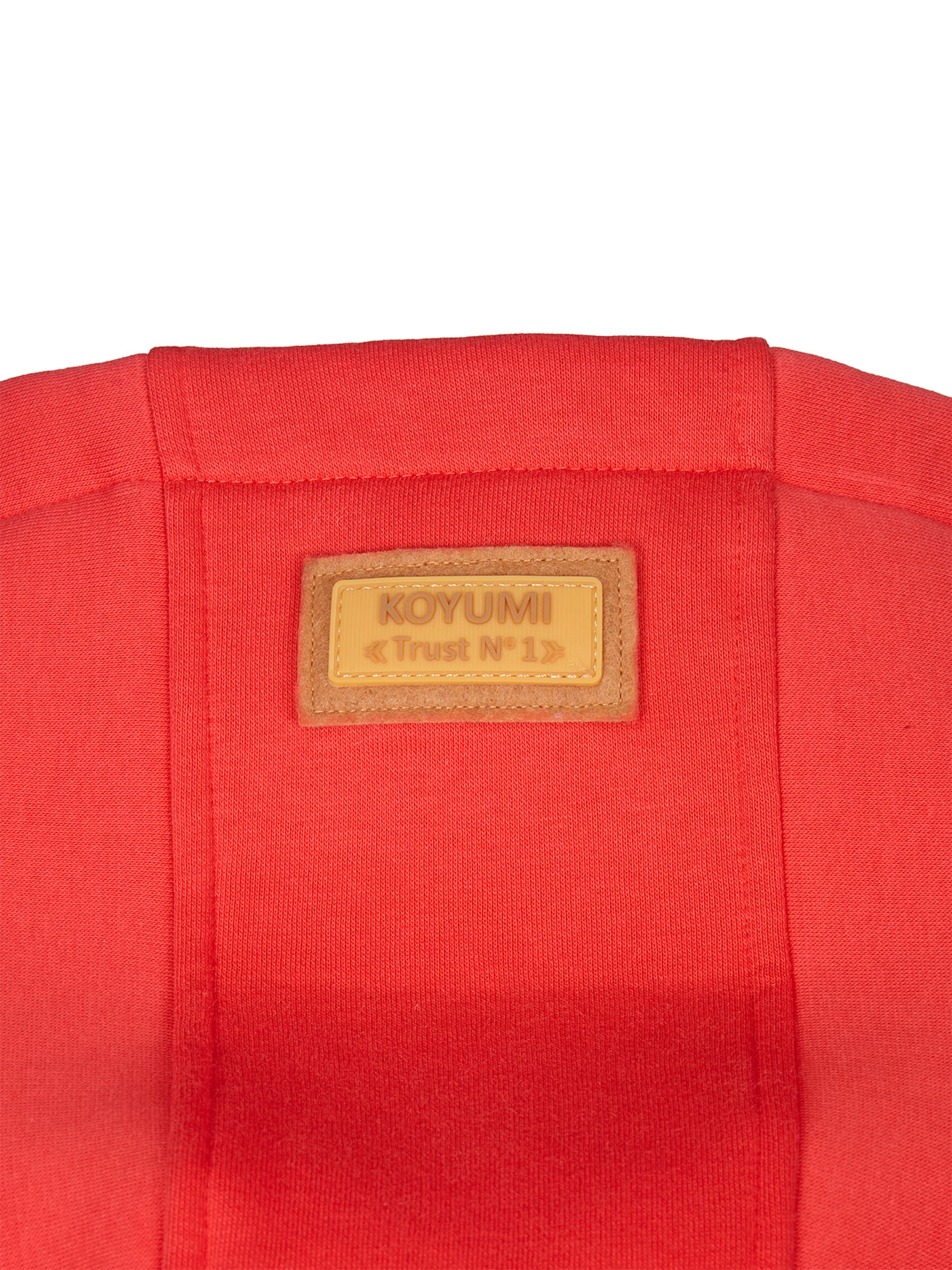 Koyumi Sweatshirt 'Break Your Neck' in Red
