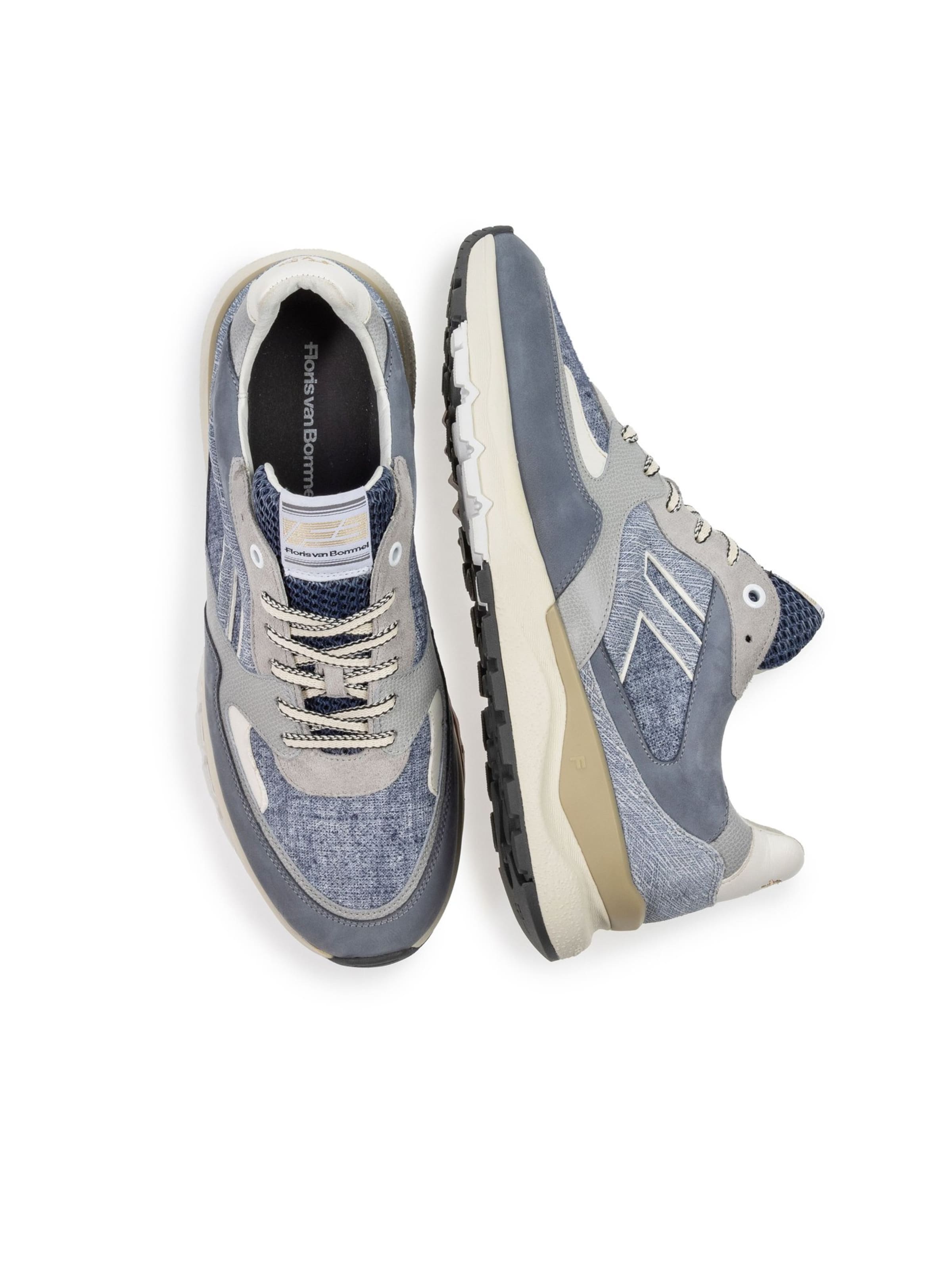 Sneaker bassa 'DE TREENER 01' di Floris van Bommel in grigio