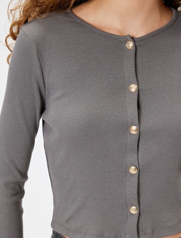 Koton Knit cardigan in Grey