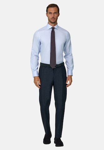 Coupe regular Chemise Boggi Milano en bleu