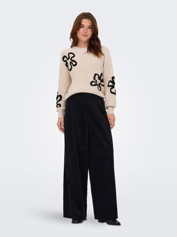Pull-over 'ONLDAISY' ONLY en beige