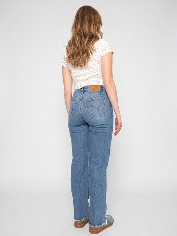 LEVI'S ® Luźne Jeansy 'Ribcage Full Length Dance Around' w kolorze niebieski