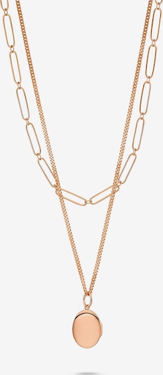 QOOQI Kette in rosegold, Produktansicht