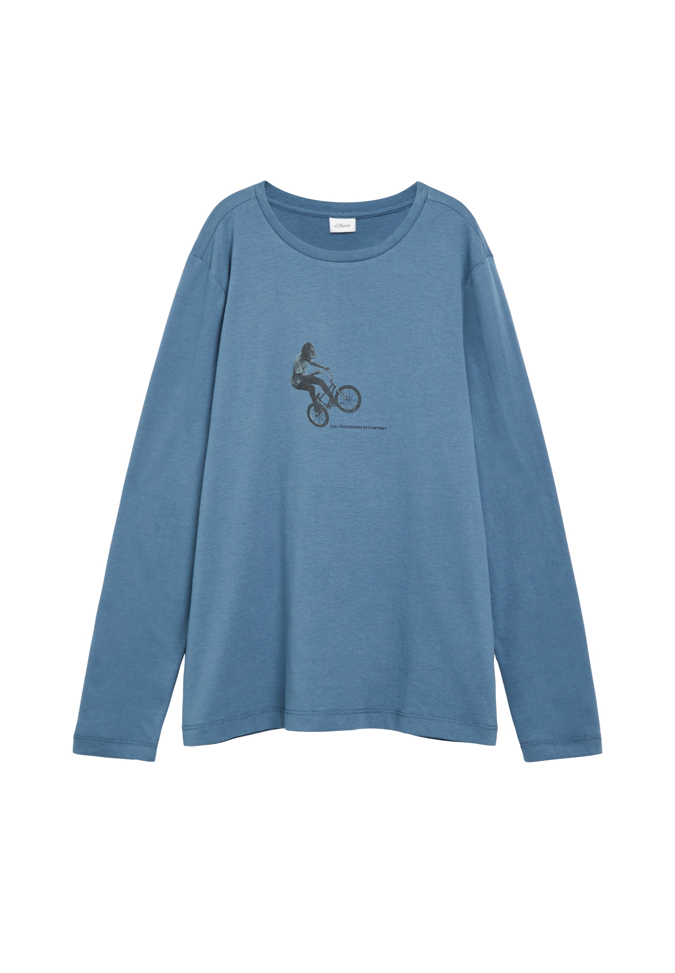 T-Shirt s.Oliver en bleu : devant