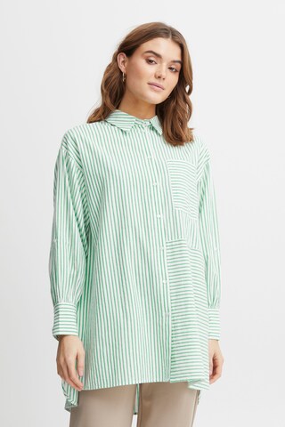 Fransa Blouse in Groen: voorkant