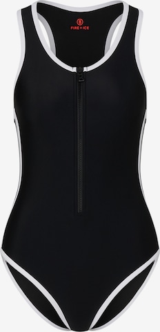 Bogner Fire + Ice Swimsuit 'Zora' in Black: front