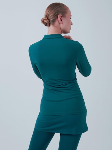 Maglia funzionale 'Long Sleeve Polo Shirt' di SPORTKIND in verde