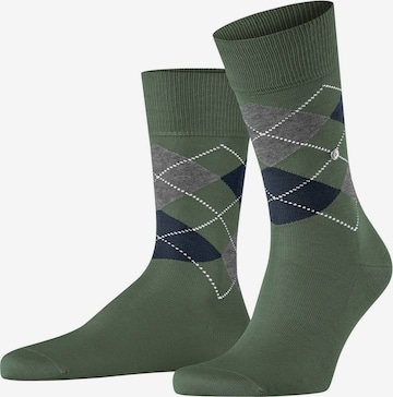 BURLINGTON Sokken in Groen: voorkant