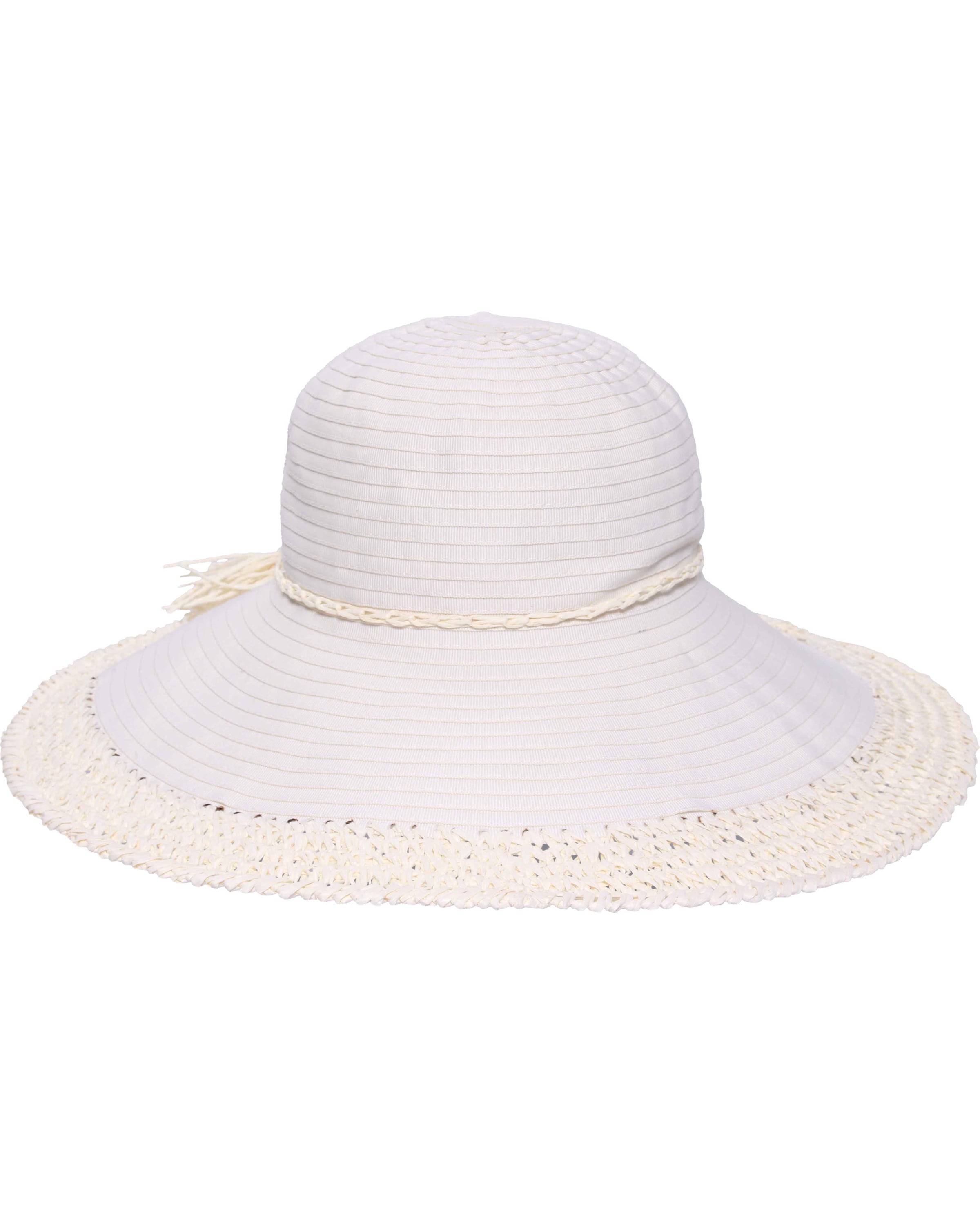 LOEVENICH Hat in White: front