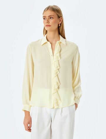 Koton Blouse in Yellow: front
