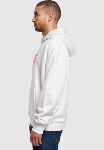 Sweat-shirt 'Valentines Day - Flowers Love' Merchcode en blanc