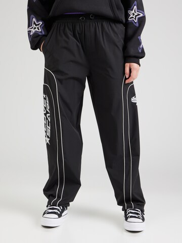 Love Scars Loosefit Kalhoty – černá: přední strana