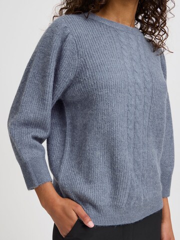 ICHI Trui ' KAMARA MS3 ' in Blauw