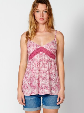 KOROSHI Top in Pink