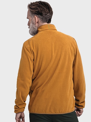Veste en polaire fonctionnelle ' Hiking Fleece Jk Style Ash MNS ' Schöffel en marron