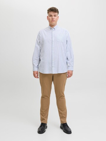 Jack & Jones Plus Slim fit Chino Pants 'JPSTMarco JJDave' in Brown