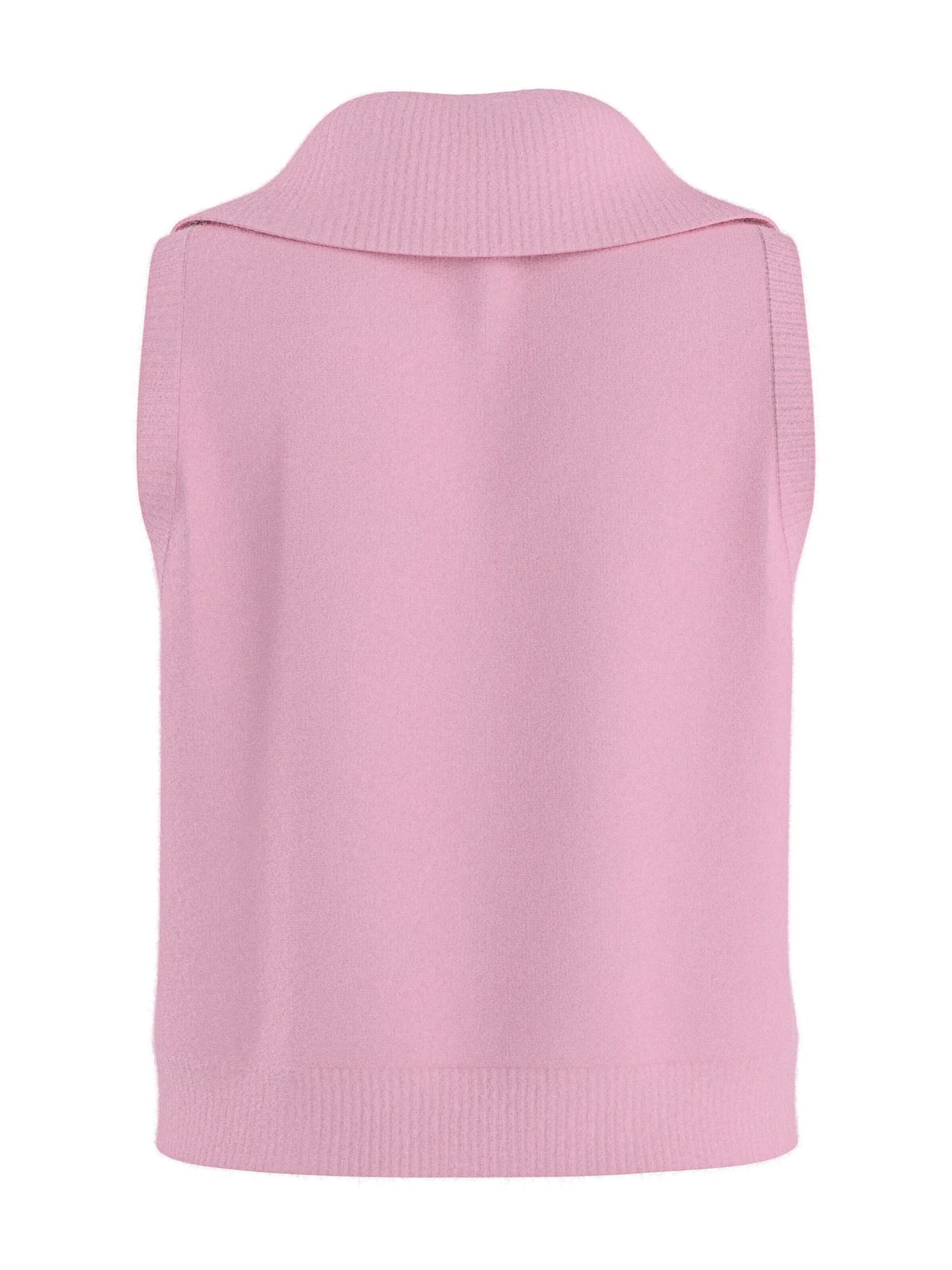 HYPEDROP Knitted vest 'Nisrine' in Pink
