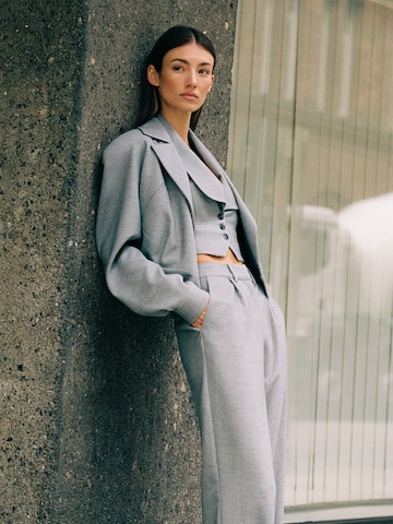 RÆRE by Lorena Rae - Chaleco para traje 'Gianna' en gris